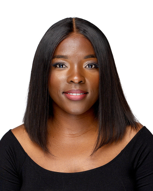 Black Bob Straight HD Glueless Brazilian Wig